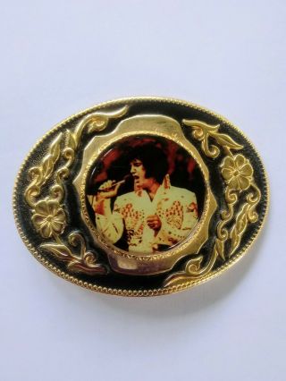 Vintage Elvis Presley " Aloha " Belt Buckle
