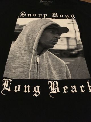 Snoop Dogg Long Beach Death Row Records T Shirt Size Xl