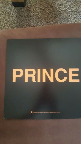The Black Album By Prince Promotional Flat 1994,  Warner Bros