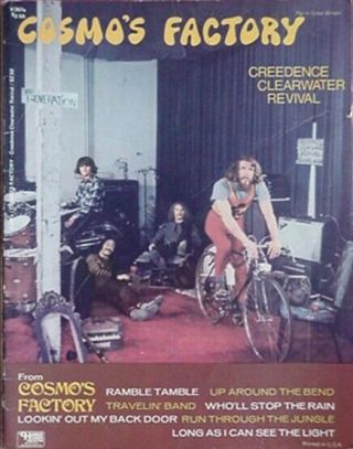 Creedence Clearwater Revival (john Fogerty) 1970 Song Book W/ Photos - Cosmo 