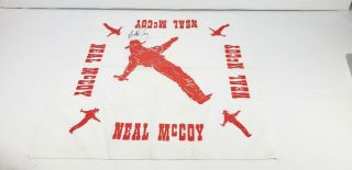 Vintage Neal Mccoy Tour Bandana 90s Country Music Western Rare Handkerchief
