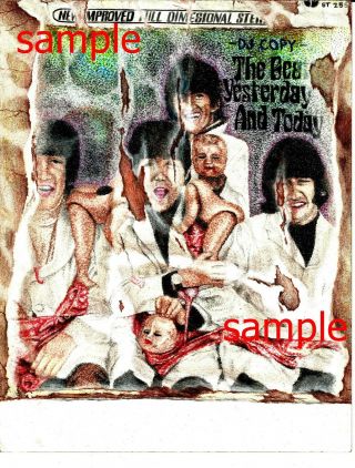 Beatles Butcher Cover Art Drawing Poster Print Matte Finish