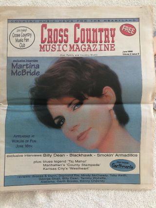 Country Music Magazines Martina Mcbride