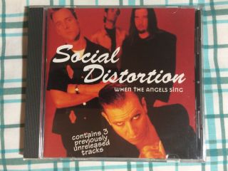 Social Distortion When The Angels Sing Canadian Promo Cd Rancid Nofx Mike Ness