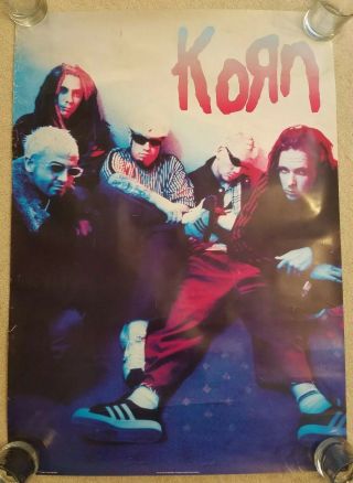 Korn Group (blue) Vintage Poster 22.  25 " X 34 " Pr 3035