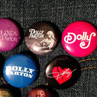 10 Dolly Parton 1 " Buttons - Country Western Bluegrass Gospel