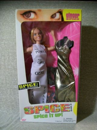 Spice Girls Doll,  Spice It Up,  Ginger Spice,  White Dress,  Girl Power