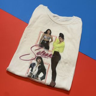 Cute Vintage Beauty Selena Quintanilla Perez Rare T - Shirt Size Unisex Small