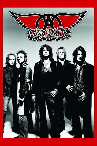 Rock: Aerosmith Group Photo Poster 12x18