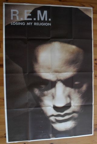 R.  E.  M.  Losing My Religion Vintage Poster Huge 59 " X41 " Inch