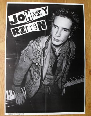 The Sex Pistols Johnny Rotten Wessex Studio 