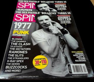 Johnny Rotten Rare Oop 2007 Spin The Sex Pistols The Damned The Clash Blondie