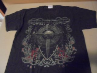 2010 Black Label Society Order Of The Black Black T - Shirt Size Xl,  Rock N Roll