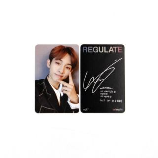 [nct127]nct 127/repackage Album/nct 127 Regulate Official Photocard - Winwin