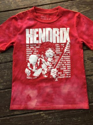 Jimi Hendrix Shirt Kids Medium (7/8) Acid Washed $12 Shipped
