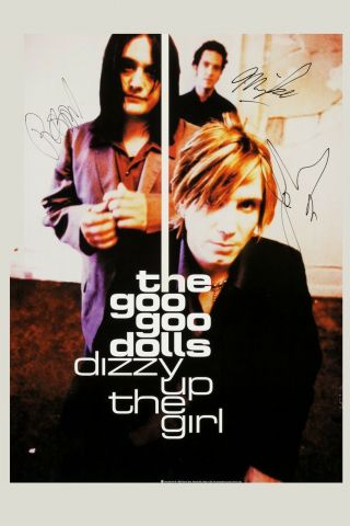 The Goo Goo Dolls Dizzy Up The Girl Concert Poster 1998