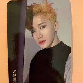 Official Photocard Monsta X We Are Here Wonho