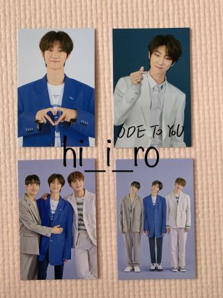 Seventeen Ode To You World Tour Seoul 2019 Trading Card - The8 (4 Cards)