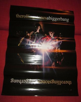 The Rolling Stones - A Bigger Bang Rare Promo Poster / 18 " X 24 " / 2005