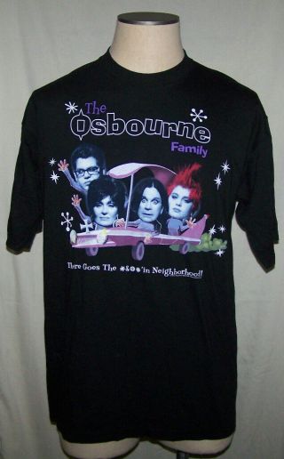 T - Shirt The Osbourne Family Size Large There Goes The ^&@ 