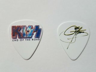 2019 End Of The Road Kiss Logo Gene Simmons Concert Guitar Pick