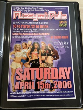 Pussycat Dolls Concert Poster