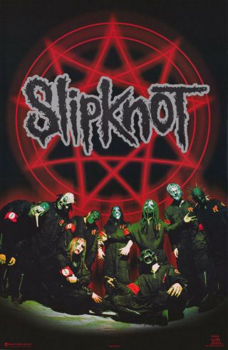 Poster : Music: Slipknot - Pentagram Group - 7607 Rc12 D