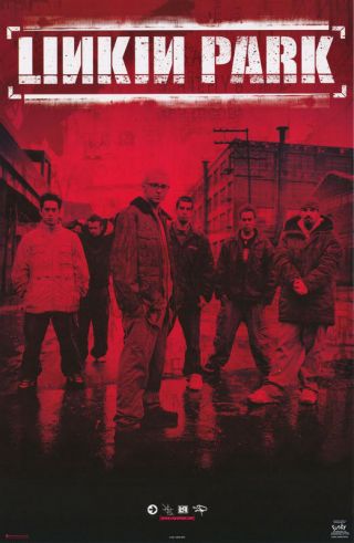 Poster :music : Linkin Park - Group Posed - Red - 7602 Rc11 E