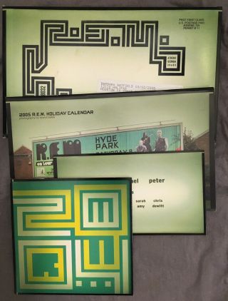 R.  E.  M.  2004 Christmas Fan Club Package