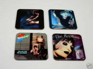 Siouxsie And The Banshees Album Cover Coaster Set