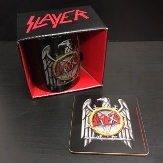 Slayer - Eagle - Ceramic Mug & Coaster Set - Officially Licensed -