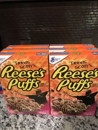 Travis Scott X Reeses Puffs Cereal Limited Edition