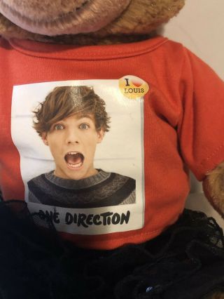 1D One Direction Fan Build A Bear I ❤️Louis Shirt 2