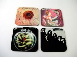 Whitesnake Album Cover Coaster Set 1