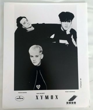 Xymox Mercury Records 1991 Press/promo 8x10 Photo Pieter Nooten 4ad Clan Of Vtg