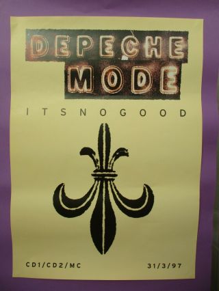 Depeche Mode Uk Promo Poster It 