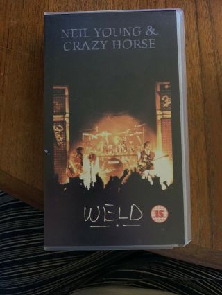 Neil Young And Crazy Horse Weld Vhs Pal Video Becoming Increasingly Rare