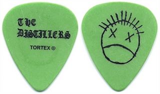 The Distillers Brody Dalle Authentic 2003 Coral Fang Tour Stage Band Guitar Pick
