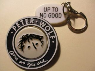 Peter Wolf Of J.  Geils Band Promo Buttons - 1987 & 1990