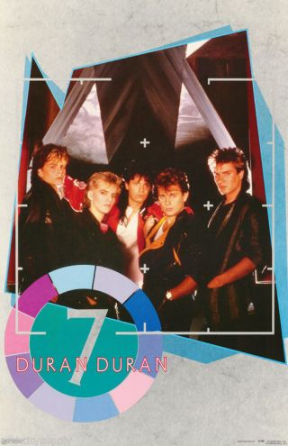 Poster : Music : Duran Duran - 5 Posed - 3005 Rap28 B