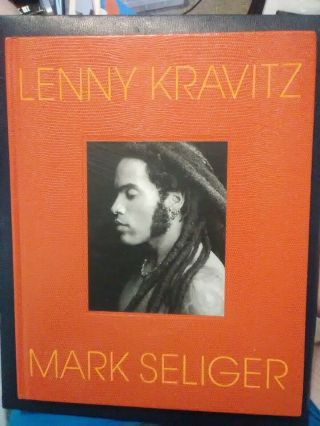 Lenny Kravitz Biography & Photo Picture Book Mark Seliger Music Rock Guitar Rare