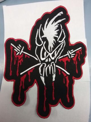 Metallica Embroidered Scary Guy Back Patch Usa Seller Fast Delivery