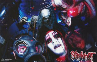 Poster :music: Slipknot - Group Posed 7593 Lp33 O
