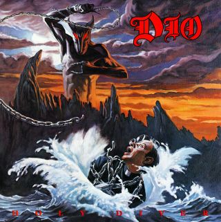 Dio - Holy Diver Album Cover Art Print Poster 12 X 12