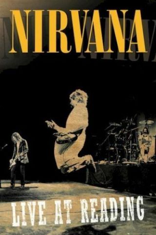 Nirvana Live At Reading 24x36 Music Poster Kurt Cobain Dave Grohl New/rolled