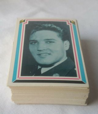 1978 Elvis Presley Trading Cards Complete Set Of 66 Cards - Boxcar Enterprises