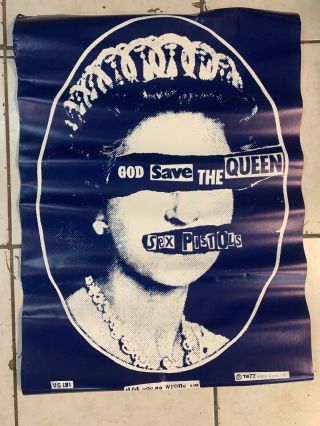 The Sex Pistols - God Save The Queen Poster - 24 " X 36 "