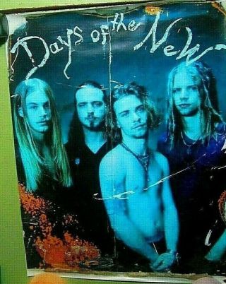 Days Of The 1997 Promo Poster For Self Titled Cd