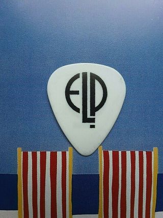 Emerson,  Lake & Palmer Greg Lake 2010 High Voltage Festival Guitar Pick (white)