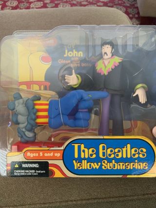 Spawn The Beatles Mcfarlane Toys Yellow Submarine John Nip 2004 (jr)